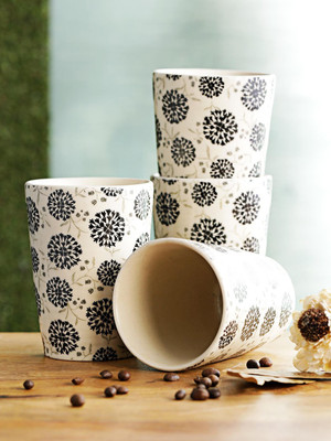 

Miah Décor Handcrafted White Matte Finish Ceramic Mug(200 ml, Pack of 4)