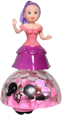 

SuperToy Dancing Princess Doll Girl with Lights and Music(Multicolor)