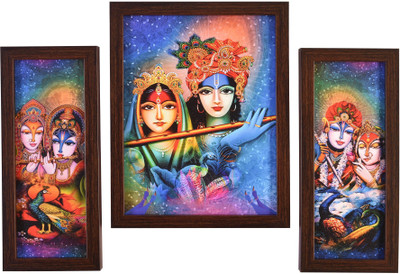 

Bm Traders Wood Photo Frame(Multicolor, 3 Photos)
