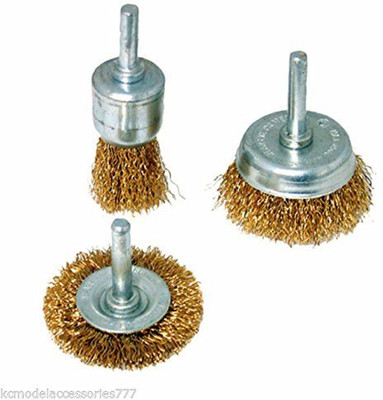 

Excel Impex MULTI PURPOSE 3 PCS WIRE BRUSH SET OF 3 DUST/ Paint Remover(2 ml)