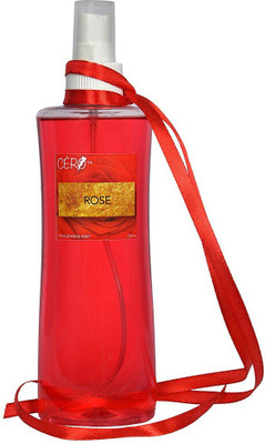 CERO 100% Organic ROSE Fragrance MIST, No Gas (200ml) Perfume - 200 ml(For Men & Women)