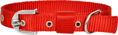 

Leather Craft Dog Everyday Collar(, Red