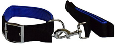 

Foodie Puppies Foodie Puppies Pet Leash with Collar Set 3 cm Dog Strap Leash(Black)