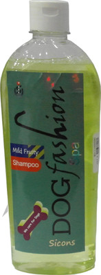 

Sicons Allergy Relief, Anti-dandruff, Anti-fungal, Anti-itching, Anti-microbial, Anti-parasitic, Conditioning, Flea and Tick, Hypoallergenic, Whitening and Color Enhancing Mild Fruity Dog Shampoo(500 ml)