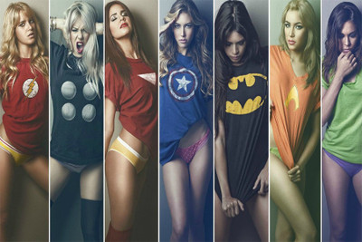 

super girls-poster Poster Paper Print(18 inch X 12 inch, Rolled)