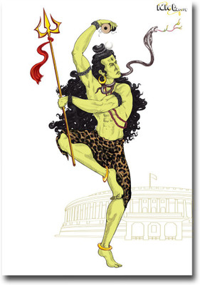 

NATRAJA POSTER Paper Print(18 inch X 12 inch)