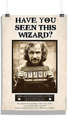 

Official "Harry Potter"- Prisoner of Azkaban, Wall Decor - Home & Office Poster Print Art [ Frame Not Included ] , licensed by Warner Bros,USA Photographic Paper(18 inch X 12 inch, Rolled)