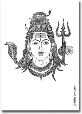 

SHIVA POSTER Paper Print(18 inch X 12 inch)