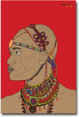 

TRIBAL-MAN-POSTER Paper Print(18 inch X 12 inch)