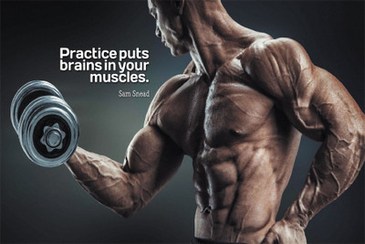 

Fitness-Quotes poster1 Poster Paper Print(18 inch X 12 inch, Rolled)