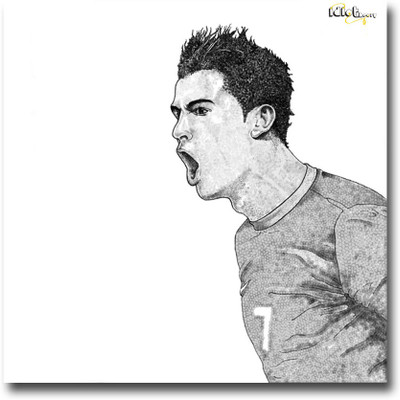 

RONALDO POSTER Paper Print(18 inch X 12 inch)