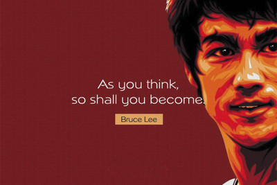 

bruce lee poster13 Paper Print(18 inch X 12 inch, Rolled)