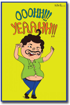 

OOHH-YEEAH-POSTER Paper Print(18 inch X 12 inch)