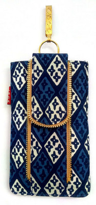

Must Visit Attractive Zip design Mobile Pouch Mobile Pouch(Blue)