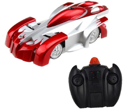 

Shy Products Presents Remote Control Spiderman Car- Wall Climbing Stunt Car (Red)(Red)