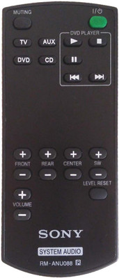 LipiWorld RM-ANU088 Compatible For  Home Theater System Remote Controller Sony Remote Controller(Black)