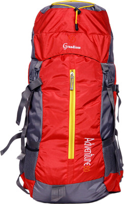 

GRANDIOSE 50L Red Hiking Backpacks and Rucksack bags (GTB65001RD) Rucksack - 50 L(Red)