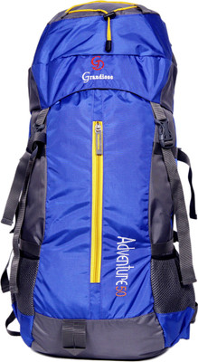 

GRANDIOSE 50L Royal Blue Hiking Backpacks and Rucksack bags (GTB65001RB) Rucksack - 50 L(Blue, Neon)