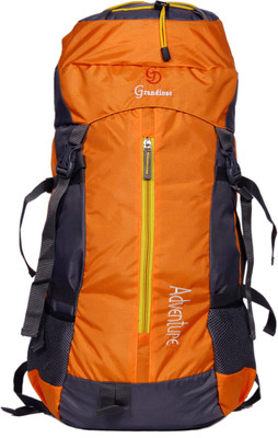 

GRANDIOSE 50L Orange Hiking Backpacks and Rucksacks bags (GTB65001OR) Rucksack - 50 L(Orange)