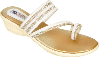 

Altek Women White Wedges