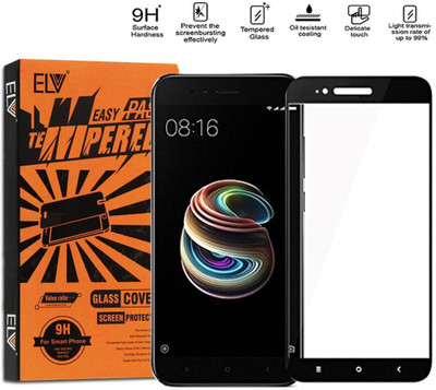 ELV Tempered Glass Guard for Mi A1(Pack of 1)