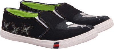 

Stylebeach Slip On Sneakers For Men(Blue, White