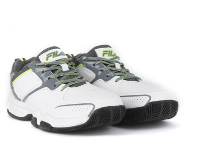 

Fila F-SLAM Tennis Shoes For Men(White, Wht/grn
