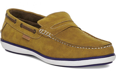 

Duke Boat Shoes For Men(Yellow, Beige