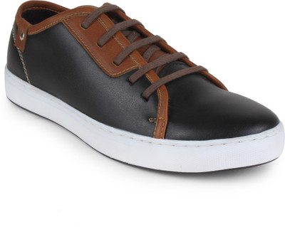 

CORE' ESPANA 16035-Black-Tan Sneakers For Men(Black, Tan