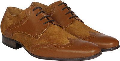 RUOSH Lace Up For Men(Tan) RUOSH Lace Up For Men(Tan)