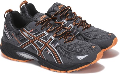 

Asics GEL-VENTURE 5 Running Shoes For Men(Black, Orange, 9790