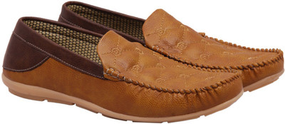Fashbeat Loafers For Men(Brown, Tan