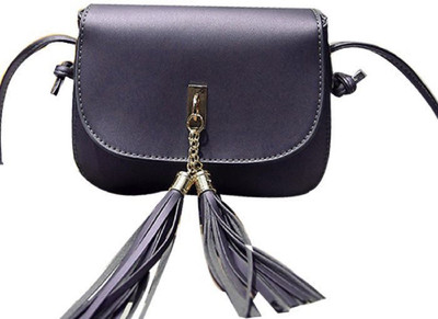 

Mei&Ge Girls Evening/Party Purple PU Sling Bag