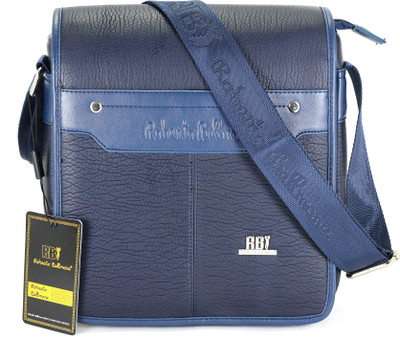 

Roberto Ballmore Boys & Girls Formal Blue Leatherette Sling Bag