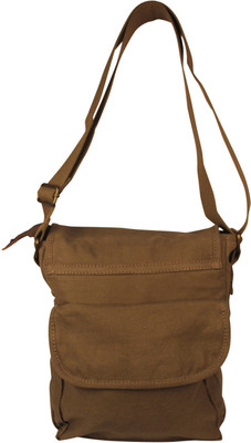 

SKYONE Men & Women Casual Green Canvas, Cotton Sling Bag