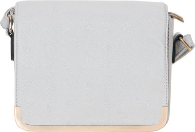 

VELINA Girls Casual Beige Leatherette Sling Bag