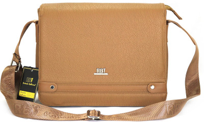 

Roberto Ballmore Boys & Girls Formal Beige Leatherette Sling Bag