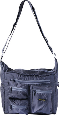 

Navigator Boys & Girls Casual Black Polyester Sling Bag