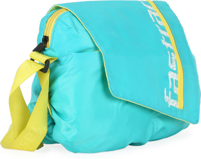 

Fastrack Women Casual Blue PU Sling Bag