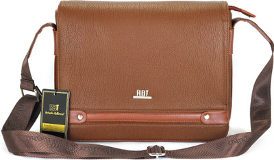 

Roberto Ballmore Boys & Girls Formal Brown Leatherette Sling Bag