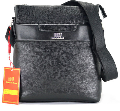 

Roberto Ballmore Boys & Girls Formal Black Leatherette Sling Bag