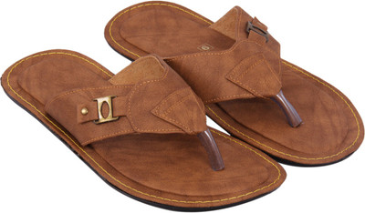 

FASHBEAT Flip Flops, Brown
