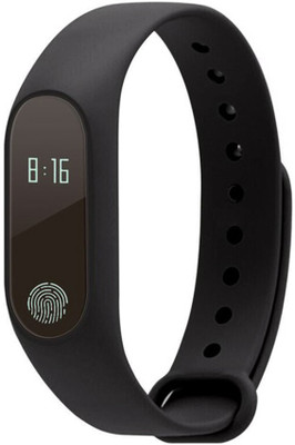 

RetailShopping ShopyBucket All Leading Smartphone Compatible Certified Bluetooth M2 Fitness Band with Heart Rate sensor Smart Band and fitness tracker (Black)(Black Strap 155-210 mm)