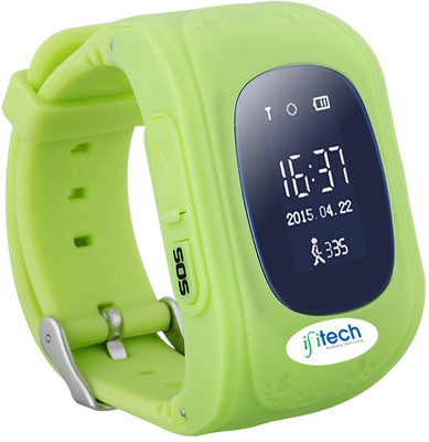 

IFITech SMART TRACKER WATCH FOR KIDS- Smartwatch(Green Strap Regular)