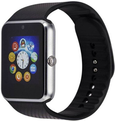 

SYL Presenting Bluetooth Smartwatch with Sim- Card Support Compatible with Lav.a Silver Smartwatch(Black Strap Free Size)