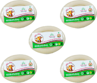 

AryanShakti Cow Punchgavya Amrit Soap(375 g, Pack of 5)