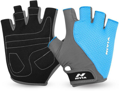 

Nivia Coral Gym & Fitness Gloves (, Blue, Grey
