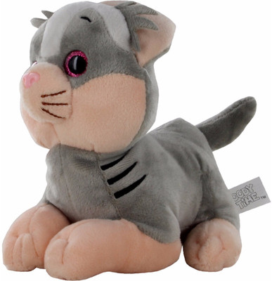 

Hamleys Woody O'Time Animals Family Grey Cat - 15 cm(Grey)