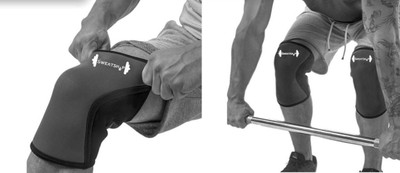 

The SweatShop Neoprene 5mm Knee Support (S, Grey / Black)
