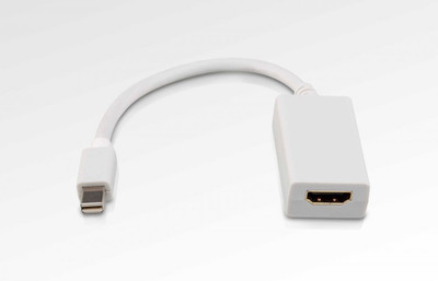 

DCT TV-out Cable Mini Displayport DP Thunderbolt to HDMI Adapter For Apple MacBook Pro Air iMAC(White, For MacBook)